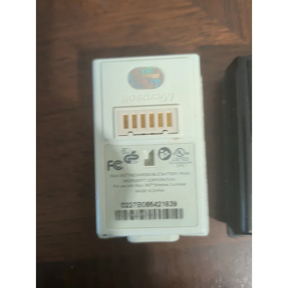 Microsoft Xbox 360 3600mAh Rechargeable Battery Pack for Controller Untested